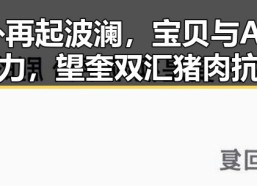 内地明星八卦再起波澜，宝贝与ATM机的情感角力，望奎双汇猪肉抗生素超标事件引发关注