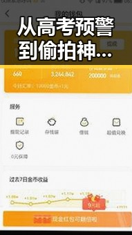 从高考预警到偷拍神器 内地明星八卦引发的反差吃瓜场景